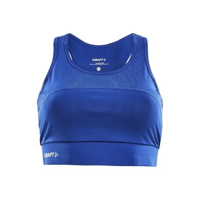 Craft Sports Bra Top Rush (Jersey Lining) Cobalt Blue Women