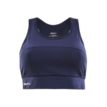 Craft Sports Bra Top Rush (Jersey Lining) Navy Blue Women