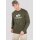 Alpha Industries Pullover Basic (Cotton) Sweater dark green Men