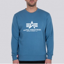 Alpha Industries Pullover Basic (Cotton) Sweater airforce blue Men