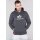 Alpha Industries Hoodie Basic Logo grey/white Men