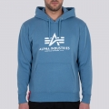 Alpha Industries Hoodie Basic Logo Airforce Blue Men