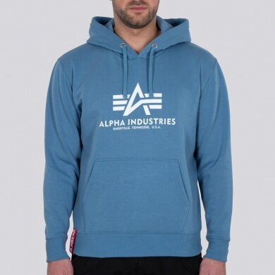 Alpha Industries Hoodie Basic Logo Airforce Blue Men