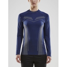 Craft Long Sleeve Pro Control Seamless (seamless) Underwear navy blue Women