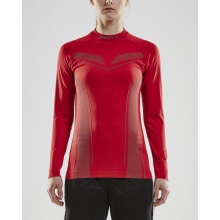 Craft Long Sleeve Pro Control Seamless (seamless) Underwear red Women