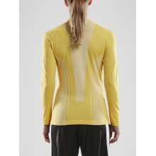 Craft Long Sleeve Pro Control Seamless (seamless) Underwear yellow Women