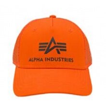 Alpha Industries Basecap Basic Trucker orange 1-pack