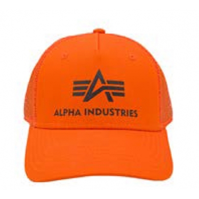 Alpha Industries Basecap Basic Trucker orange 1-pack