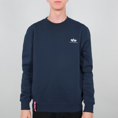 Alpha Industries Pullover Basic (Cotton) Small Logo newnavy Men