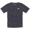 Alpha Industries Tshirt Basic T Small Logo (Cotton) Charcoal Grey Men