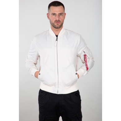 Alpha Industries Flight Jacket MA-1 TT jetstream white Men