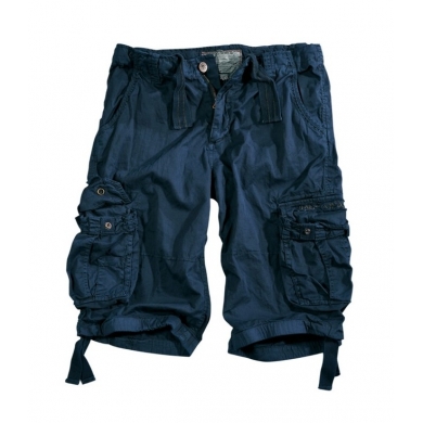 Alpha Industries Leisure Pants Jet (Cotton) short dark blue Men