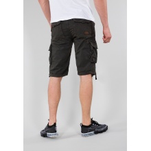 Alpha Industries Leisure Pants Jet (Cotton) short grey-black Men