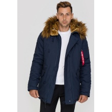 Alpha Industries Winter Jacket Explorer dark blue Men