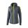 Erima Softshell Jacket (very soft and elastic functional material) dark grey/lime Women