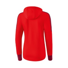 Erima Softshell Jacket (very soft and elastic functional material) red/burgundy Women