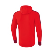 Erima Softshell Jacket (very soft and elastic functional material) red/bordeaux Men