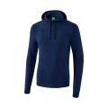 Erima Basic Hoodie Sweatshirt Navy Blue Boys