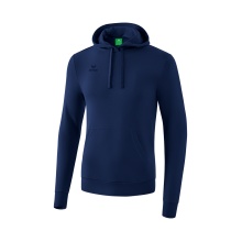 Erima Basic Hoodie Sweatshirt Navy Blue Boys