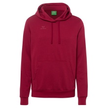 Erima Hooded Sweat Basic Hoodie Bordeaux Red Boys