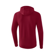 Erima Hooded Sweat Basic Hoodie Bordeaux Red Boys