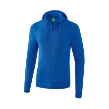 Erima Hooded Sweat Jacket Basic blue Boys