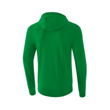 Erima Hooded Sweat Jacket Basic Green Boys