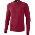 Erima Sweatshirt Basic Pullover Bordeaux Red Kids