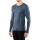 Falke Long Sleeve Wool Tech (Merino Wool) Underwear Dark Blue Men