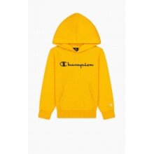 Champion Hoodie Big Logo Print (lined) sun yellow Boys