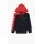 Champion Hoodie Color Block navy blue/red Boys