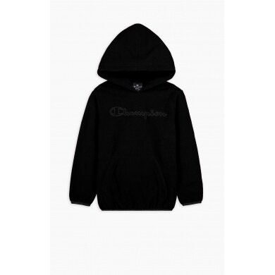 Champion Fleece Hoodie Outdoor Black Boys