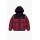 Champion quilted jacket Legacy with hood Champion logo on the back (warm, lined, windproof) red children