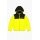 Champion quilted jacket Legacy with hood Champion logo on the back (warm, lined, windproof) yellow children