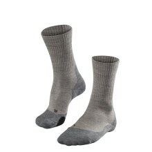 Falke Trekking Sock TK2 Wool (lightly padded, for long hikes) grey Men - 1 Pair