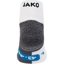 JAKO Training Socks (padded footbed) short white - 1 pair