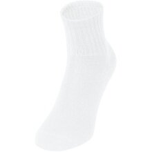 JAKO Short Sports Socks (Mixed Fabric) White - 3 Pairs