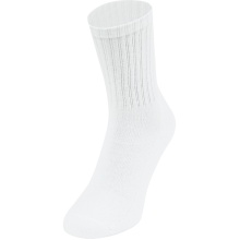 JAKO Long Sports Socks (Mixed Fabric) White - 3 Pairs