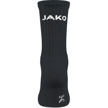 JAKO Long Sports Socks (Mixed Fabric) Black - 3 Pairs