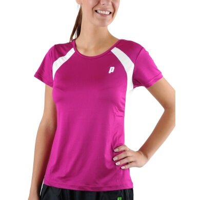 Prince Shirt Crew Pro Team 2013 berry Women