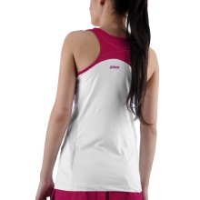 Prince Tennis Tank Pro Team white/berry Women