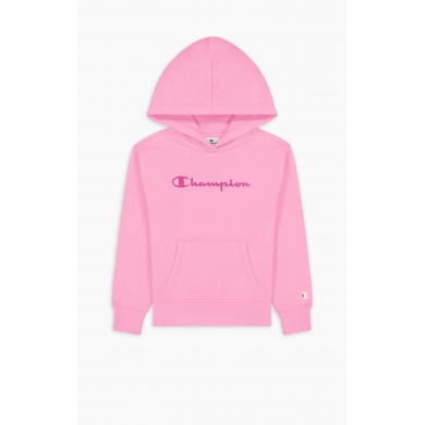 Champion Hoodie Big Logo American Classic (lined) pink Girls