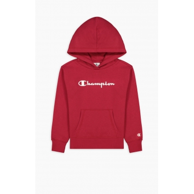 Champion Hoodie Big Logo American Classic (lined) magenta red Girls