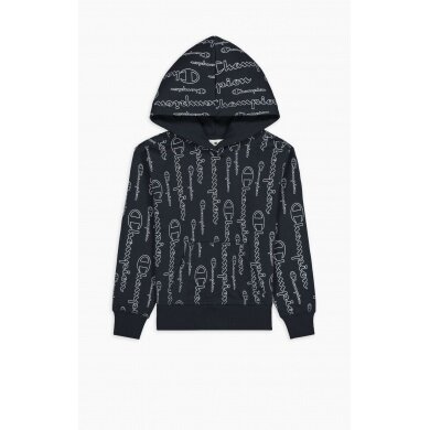 Champion Hoodie American Classic Champion Print (lined) navy blue Girls