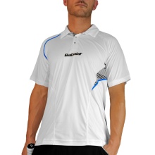 Babolat Tennis Polo Performance #13 white Men (Size, S)