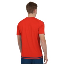 JAKO Sport T-shirt Jersey Striker 2.0 KA (100% Polyester Keep Dry) Short Sleeve orange/navy blue Men