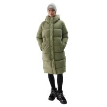 4F Down Jacket F476 (Parka, very warm, water-repellent) khaki/green ladies