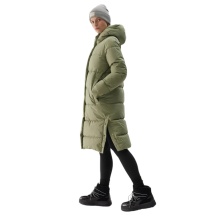 4F Down Jacket F476 (Parka, very warm, water-repellent) khaki/green ladies