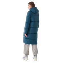 4F Down Jacket F475 (Parka, warm, water-repellent) teal blue ladies