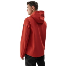 4F Softshell Jacket M283 Softshell with Hood (wind and water resistant) red Men's